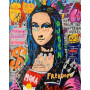  Graffiti Mona Lisa Graffiti Diamond Painting