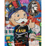 Graffiti-Bargeld Diamond Painting Graffiti