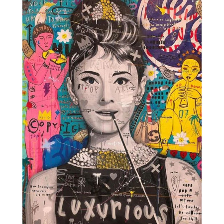  – Luxuriöses Graffiti Diamond Painting Graffiti