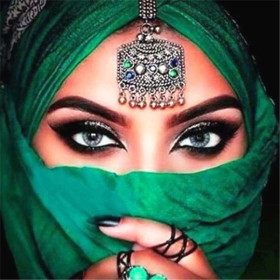  Arab Woman Yasmine Diamond Painting Woman of the World