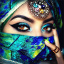  Assia Arabische vrouw Diamond Painting Vrouw van de Wereld