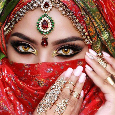  Arab Woman Leila Diamond Painting Woman of the World