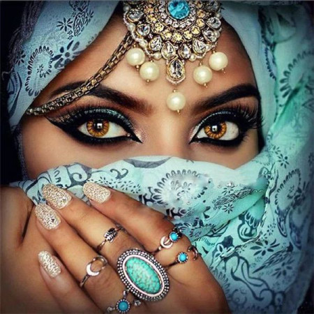  Arab Woman Jana Diamond Painting Woman of the World