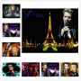  Johnny Hallyday: Concertscènes Diamond Painting Johnny Hallyday