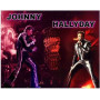  Scènes de Concert Diamond Painting Johnny Hallyday