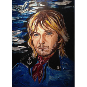  Chanteur Renaud Série D Diamond Painting Renaud