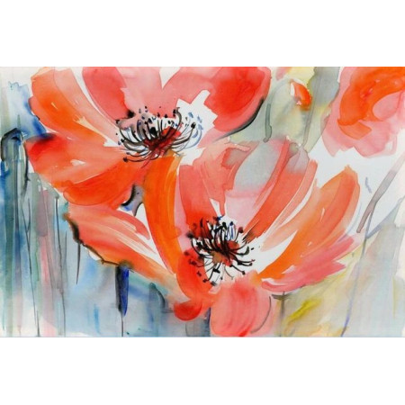  Pavot H Diamond Painting Fleurs