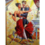  Coppia danzante in stile Picasso Diamond Painting Donne e Uomini
