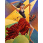  – Spanische Tänzerin im Picasso-Stil Diamond Painting Damen & Herren