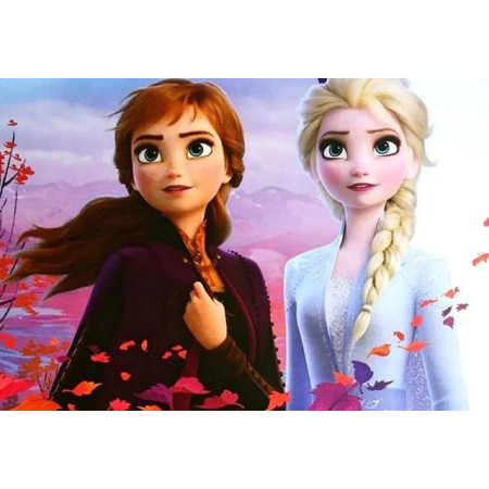  La Reine des Neiges Les Sœurs d'Arendelle Diamond Painting Disney