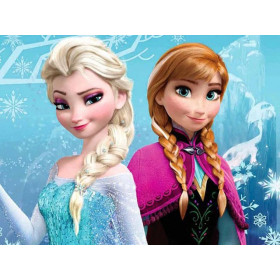  La Reine des Neiges Les Sœurs Inséparables Diamond Painting Disney
