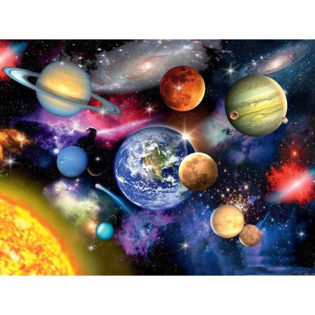  Die Ausrichtung der Planeten Diamond Painting Planeten