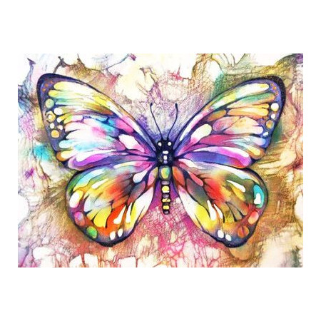  Schmetterling: Der künstlerische Regenbogen Diamond Painting Schmetterlinge