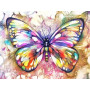  L'Arc-en-ciel Artistique Diamond Painting Papillons