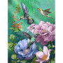  Colibris: Il balletto floreale Diamond Painting Farfalle