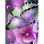  Schmetterling: Der Amethyst-Splitter Diamond Painting Schmetterlinge