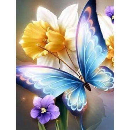  Papillon: Luminous Radiance Butterfly Diamond Painting