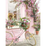  Et Vélo 2 Diamond Painting Fleurs