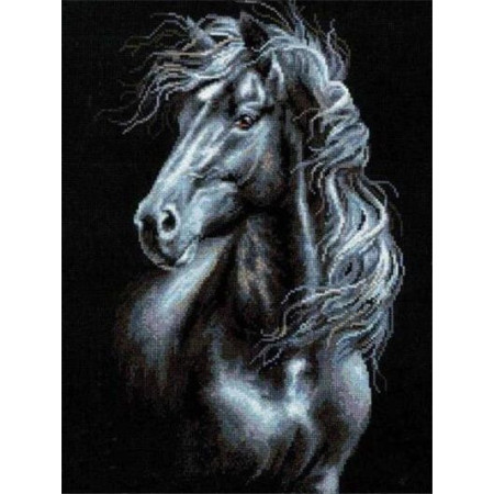  Horse: Night Majesty Diamond Painting Horses