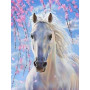  Poésie Printanière Diamond Painting Chevaux