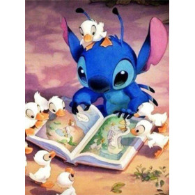  Stitch and Story Time Cartoon Diamond Painting
