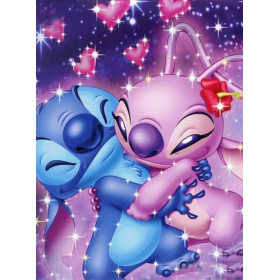  Galactische Liefde Diamond Painting Cartoons