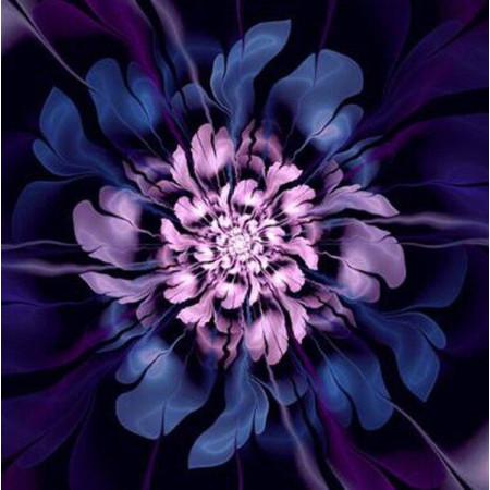  Night Hatching Abstract Diamond Painting