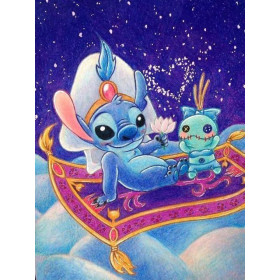 Punto diamante: Il tappeto volante Diamond Painting Disney