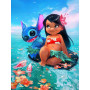  Lilo & Stitch: Giornata Tropicale Diamond Painting Disney