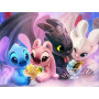  Stitch & Krokmou: Dubbele date Diamond Painting Disney