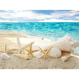  Strandschelp Serie A Diamond Painting Zee & Schelpen