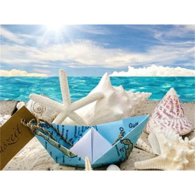  Coquillage Plage Série K Diamond Painting Mer & Coquillage