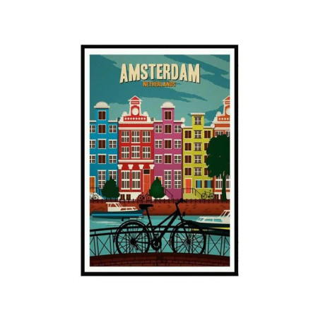  Vintage Amsterdam Diamond Painting Villes & Villages