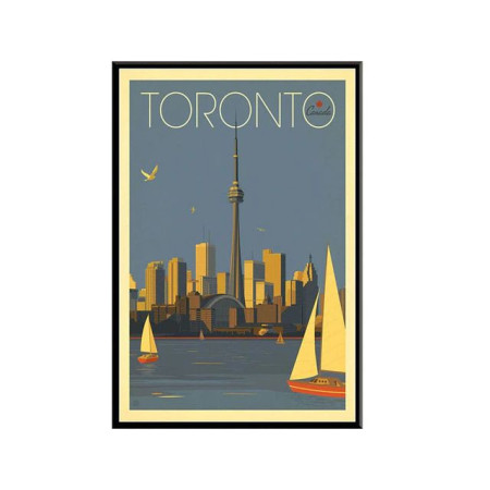  Paesaggio vintage di Toronto Diamond Painting Città & Villaggi