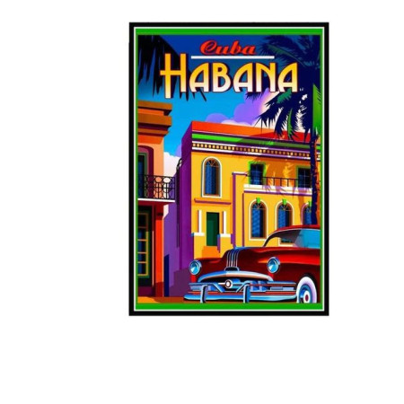  Vintage Habana Diamond Painting Villes & Villages