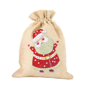  Christmas Candy Bag in  Santa Claus Diamond Painting Christmas