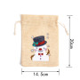  Kerst snoepzak in zuurstok  Diamond Painting Kerstmis