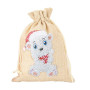  Sac À Bonbons Noël En Peinture Diamant Puppy Diamond Painting Noël