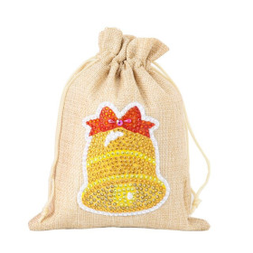  Sac À Bonbons Noël En Peinture Diamant Cloche Diamond Painting Noël
