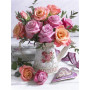  Rose Lavatza Diamond Painting Fleurs