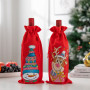  Wijnof champagnefleszak in  19 Diamond Painting Kerstmis