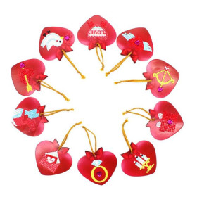  Set di 10 ciondoli a forma di albero di Natale 2 Diamond Painting di Natale