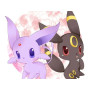  Pokémon The Chibi Duo of Hearts Diamond Painting Pokémon