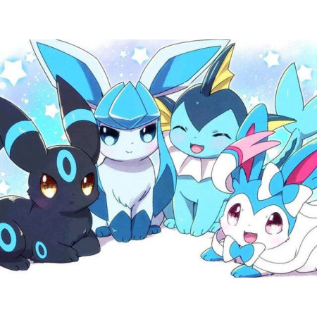   Le Quatuor Polaire Diamond Painting Pokémon
