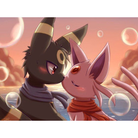  Twilight Romance Pokémon Diamond Painting
