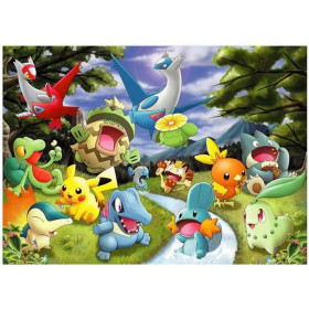 Pokémon Diamond Painting Flussversammlung glänzende Strasssteine bunt