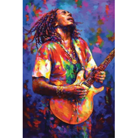  Bob Marley, leggenda del reggae Pittura a diamante Bob Marley