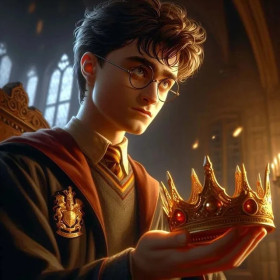 L'erede di Grifondoro Pittura a diamante di Harry Potter