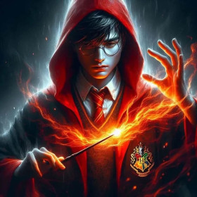Vuursturen Diamond Painting Harry Potter