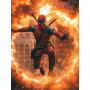  Marvel The Anti-Hero in Flames Diamond Painting Marvel
